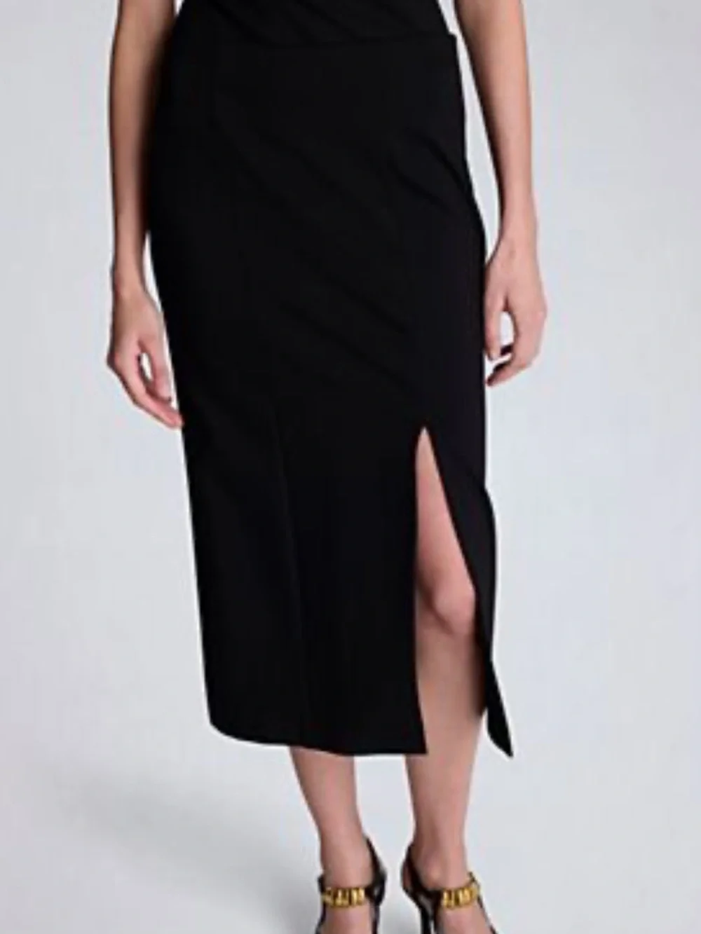 Laura's front Slit Midi Skirt - Picture 1 of 5